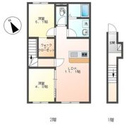 ブルーカームの間取り画像