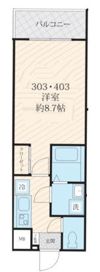 フォセット千駄木の間取り画像