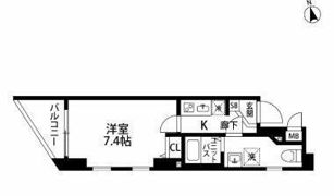 ステージファースト池尻大橋の間取り画像