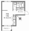 プラティーク門前仲町の間取り画像
