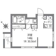 プラティーク門前仲町の間取り画像