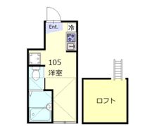 プラチナシティ蒲田の間取り画像