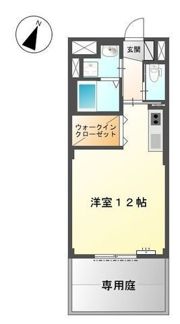 ユニヴァリィ・フラッツの間取り画像