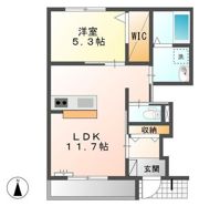 ベルージュの間取り画像