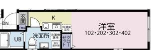 Grande Oimachiの間取り画像