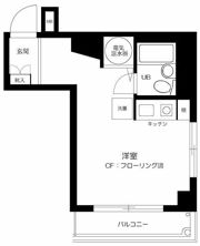 ライオンズマンション中野坂上の間取り画像