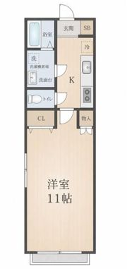 ふるーる東中野の間取り画像