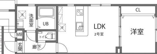 KANOA池上の間取り画像