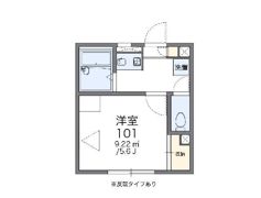 レオパレスKAORUの間取り画像