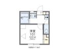 レオパレスKAORUの間取り画像