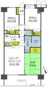 コスモフェスタ日暮里の間取り画像