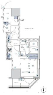 ライジングプレイス亀戸の間取り画像
