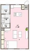 グランベアージュA棟の間取り画像