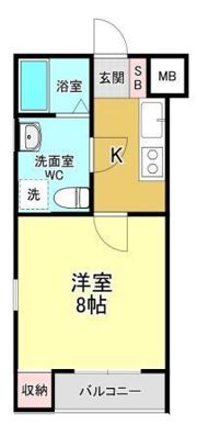 88.FUTAKOTAMAGAWAの間取り画像