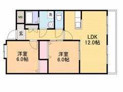 フィールドゴッド21 B棟(西ノ後)の間取り画像