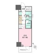 ルフォンプログレ四谷の間取り画像