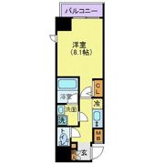 LEXE秋葉原Eastの間取り画像