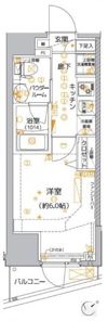 クレイシア品川東大井の間取り画像