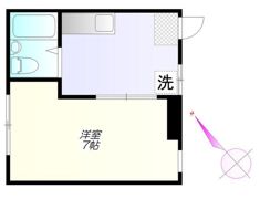 メゾンコモド江戸川橋の間取り画像
