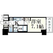 プレサンス久屋大通公園セラフィの間取り画像