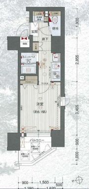 プレサンス鶴舞グリーンパークの間取り画像
