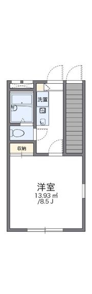 レオパレス鶴間アイリスⅠの間取り画像