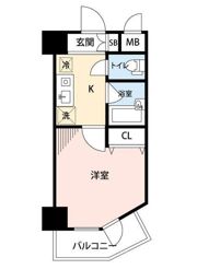 マイナビSTAYミライエ下落合（グランジュール目白西）の間取り画像