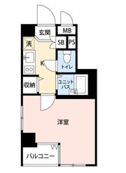 マイナビSTAYミライエ中井下落合（プレール新宿落合）の間取り画像