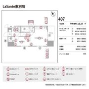 LaSante東別院の間取り画像