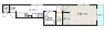 シェルコート金山の間取り画像