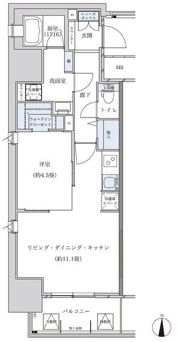 パークアクシス名古屋山王の間取り画像