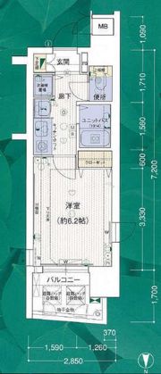プレサンス桜通アベニューの間取り画像