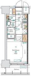 MAXIV大須観音の間取り画像