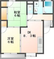 ハイツ笛吹の間取り画像