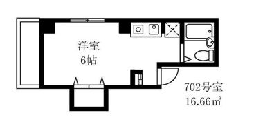 ウイング両国の間取り画像
