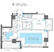 ZOOM中野Westの間取り画像