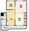吾妻マンションの間取り画像