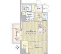 グロリアス西荻窪の間取り画像