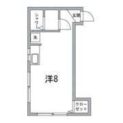 桜ハイツの間取り画像