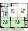 Iハイツの間取り画像
