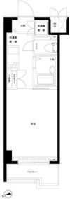 ルーブル早稲田の間取り画像