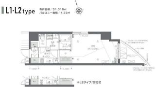 ZOOM新宿夏目坂の間取り画像