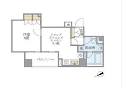 Brillia ist 銀座東の間取り画像