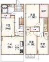 梅ヶ丘テラスハウスの間取り画像