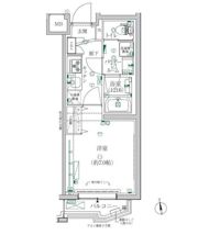 クレイシア都立大学クラッセの間取り画像