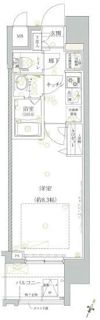クレイシア芝浦の間取り画像