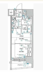 スパシエ蒲田グランドタワーの間取り画像