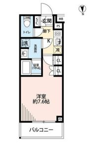 プレール・ドゥーク中野南台の間取り画像