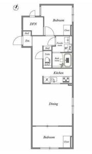 GRAN PASEO碑文谷Southの間取り画像