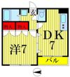 シャルムK・Iの間取り画像